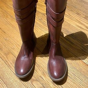 Roan by Bed Stu leather knee high riding boots